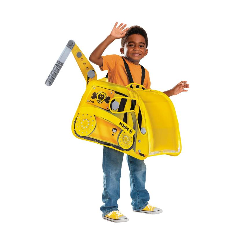 Toddler Paw Patrol Rubble Dozer Pop-Out Costume