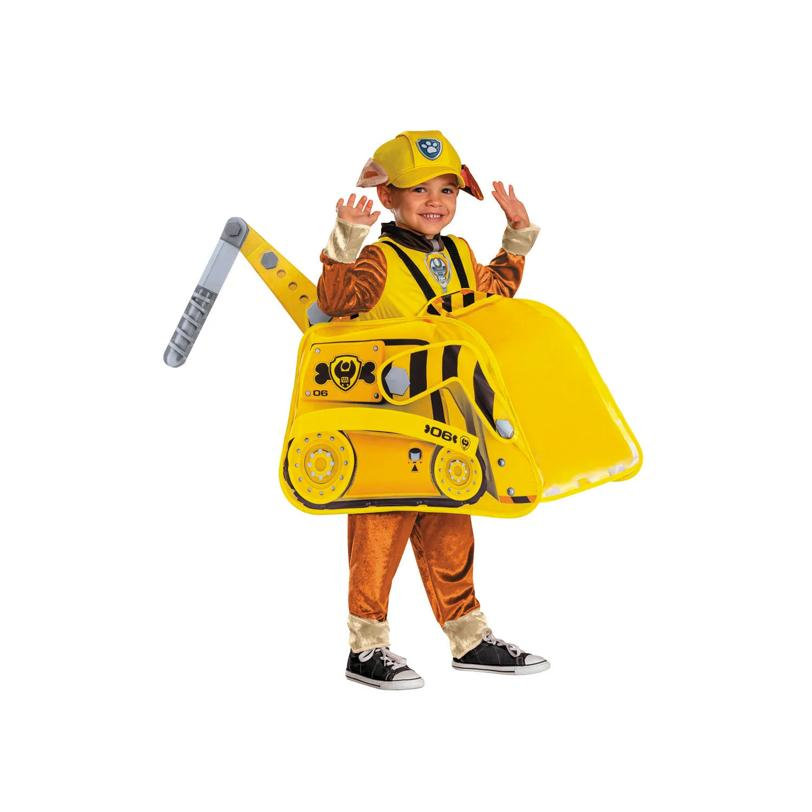 Toddler Paw Patrol Rubble Dozer Pop-Out Costume