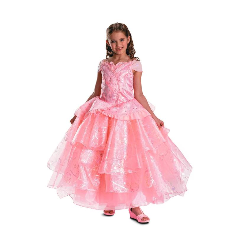 Kids Prestige Wicked Glinda Pink Dress Costume