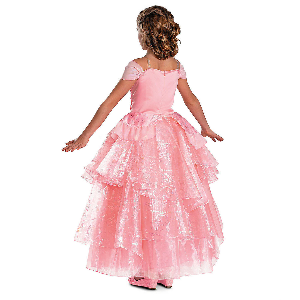 Kids Prestige Wicked Glinda Pink Dress Costume
