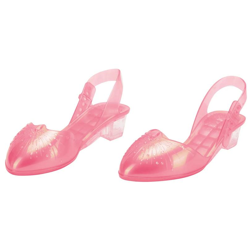 Kids Wicked Glinda Jelly Shoes Costume Accessory