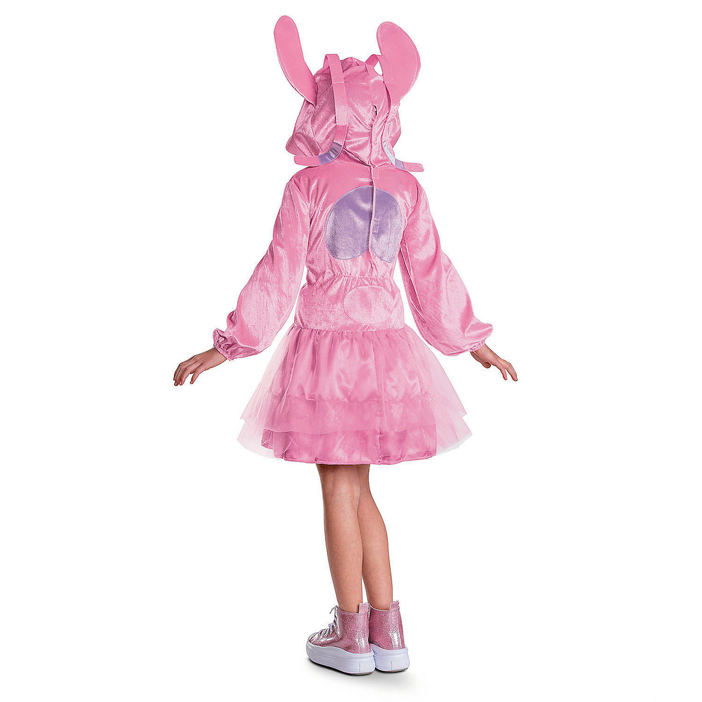 Kids Classic Disney's Lilo & Stitch Angel Hooded Dress Costume