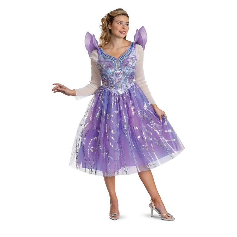Adults Deluxe Wicked: For Good Glinda Dress Costume