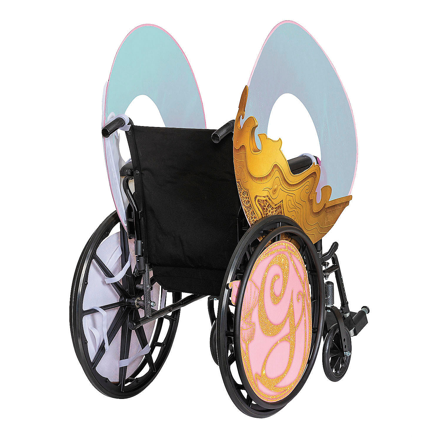 Kids Adaptive Wicked Glinda Wheelchair Cover Costume Accessory