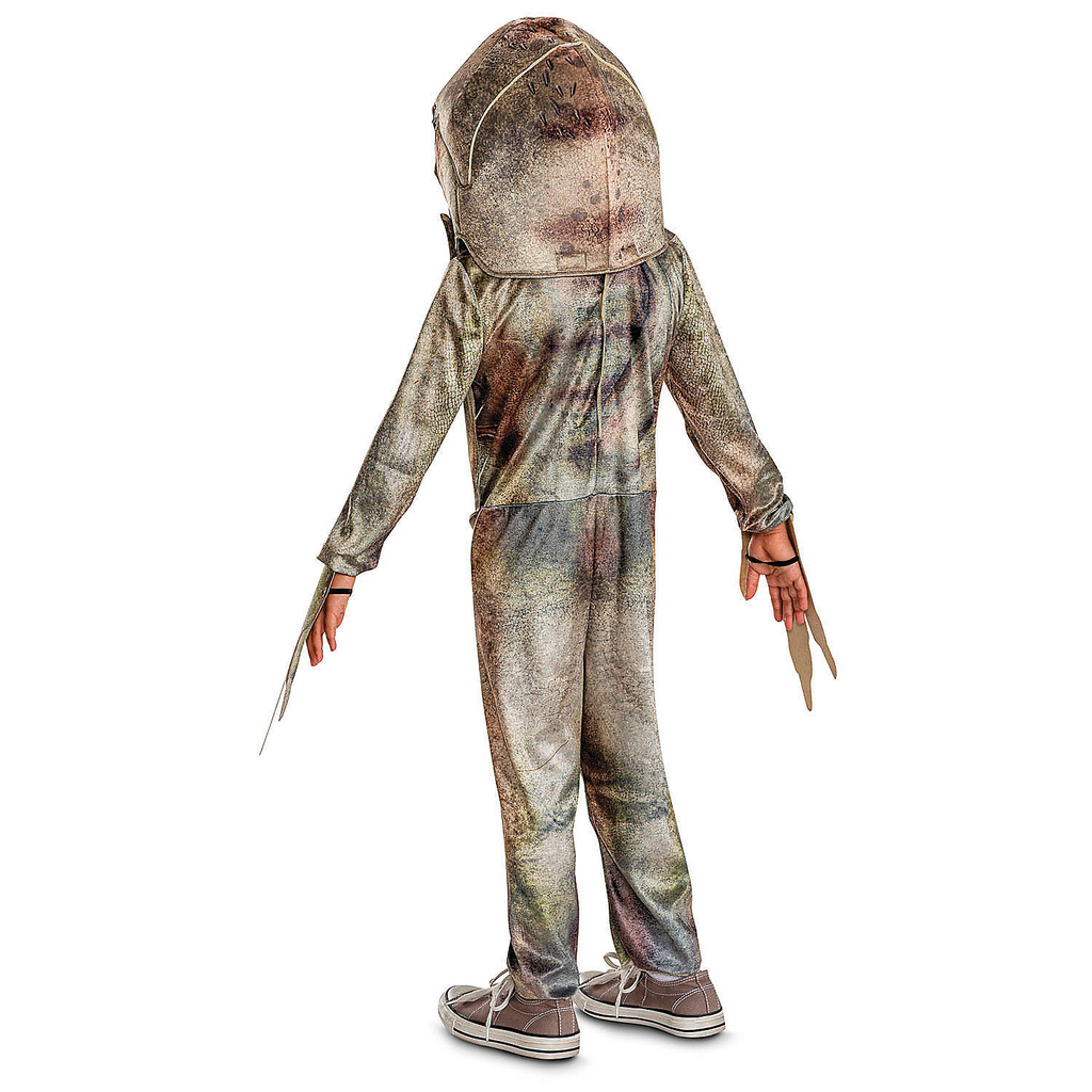 Kids Classic Jurassic World Rebirth Distortus Rex Hooded Jumpsuit Costume