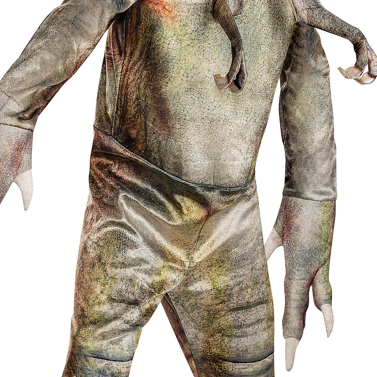 Kids Classic Jurassic World Rebirth Distortus Rex Hooded Jumpsuit Costume