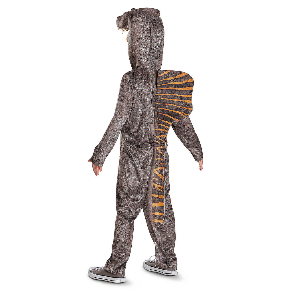 Kids Classic Jurassic World Rebirth Spinosaurus Hooded Jumpsuit Costume