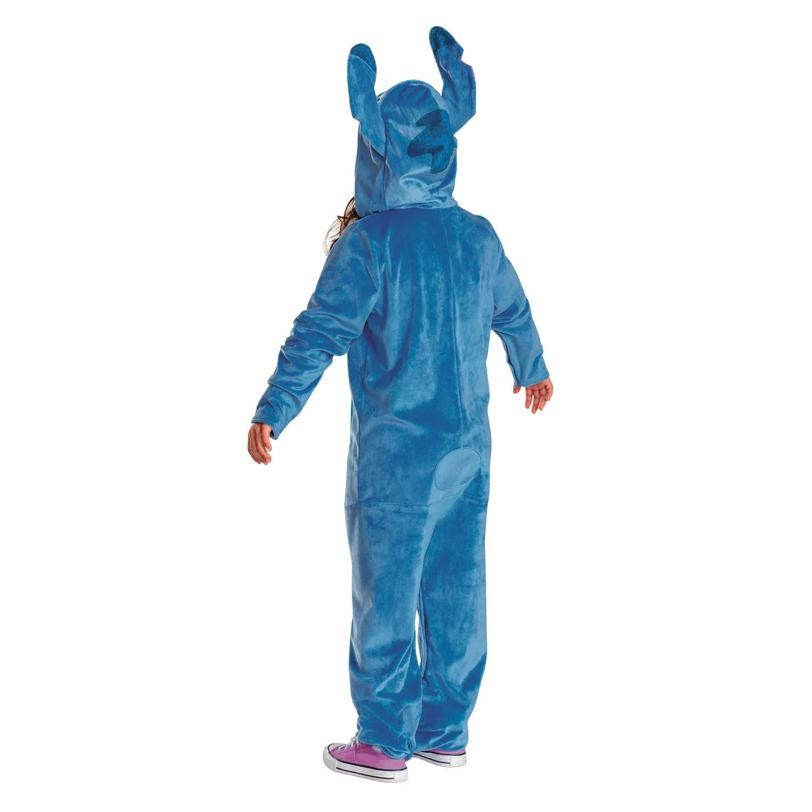 Kids Adaptive Disneys Lilo & Stitch Stitch Hooded Jumpsuit Costume