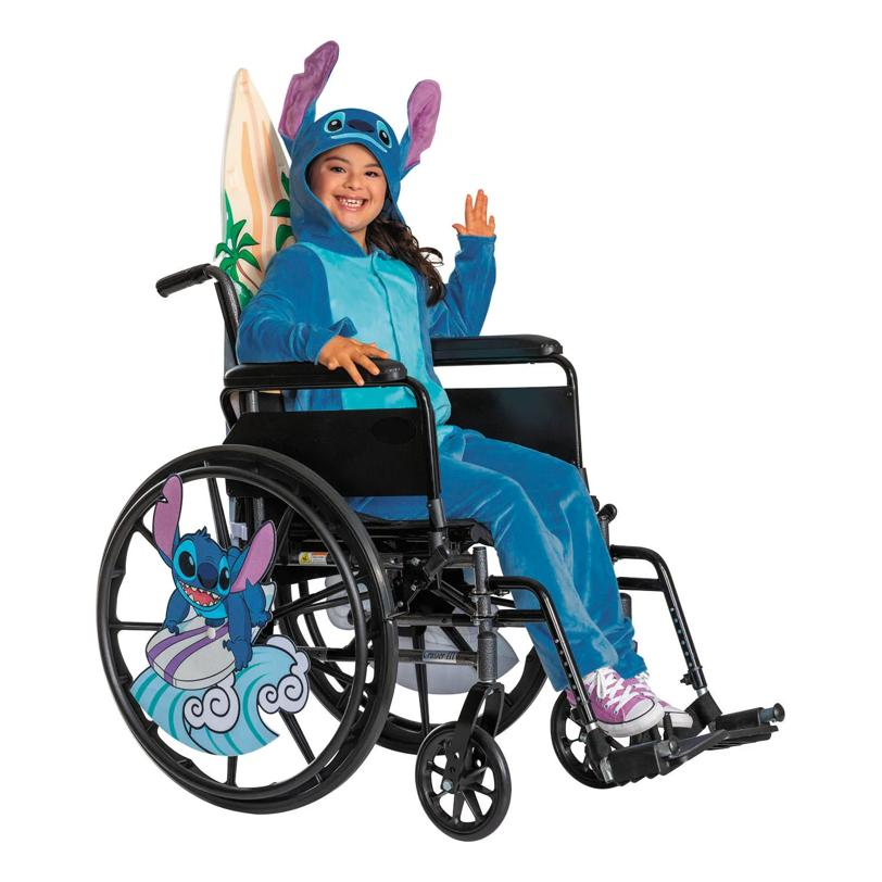 Kids Adaptive Disneys Lilo & Stitch Stitch Hooded Jumpsuit Costume