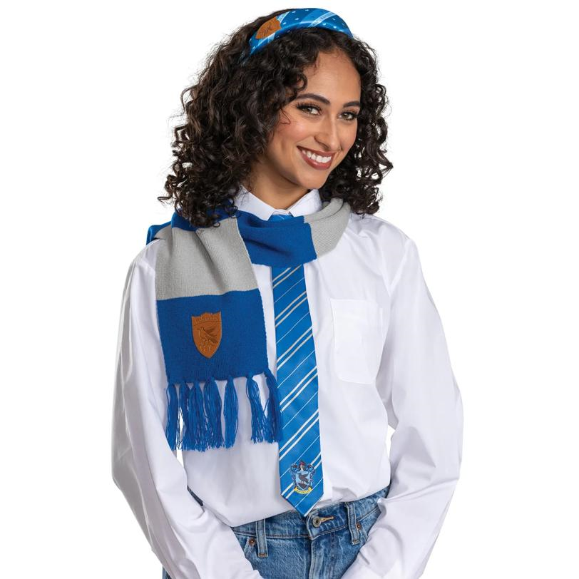 42" Harry Potter Ravenclaw House Crest Scarf Costume Accessory