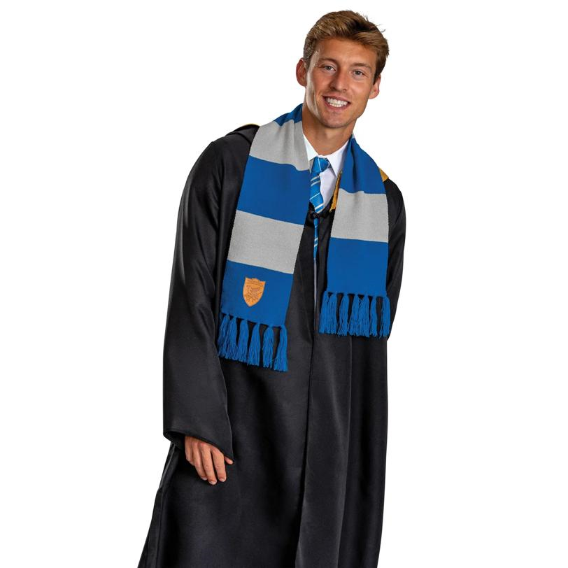 42" Harry Potter Ravenclaw House Crest Scarf Costume Accessory