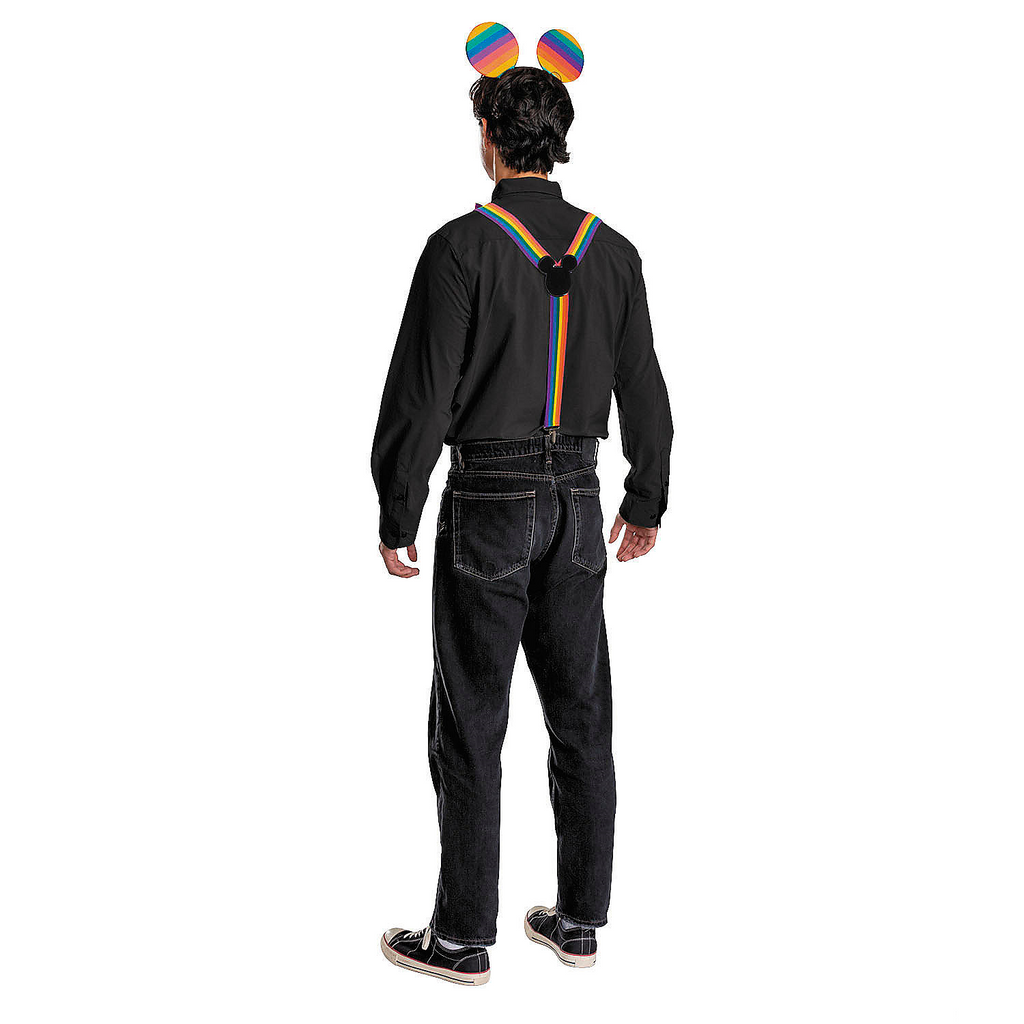 Adults Disney Mickey Mouse 25 Pride Costume Kit