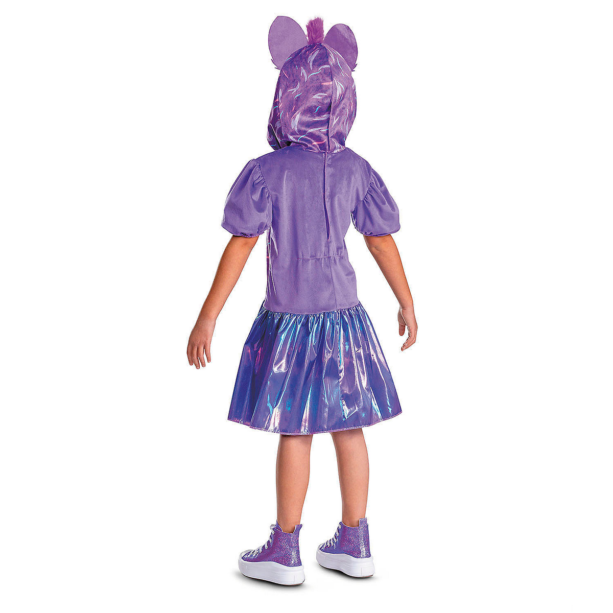 Kids Furby Purple Hooded Dress Costume