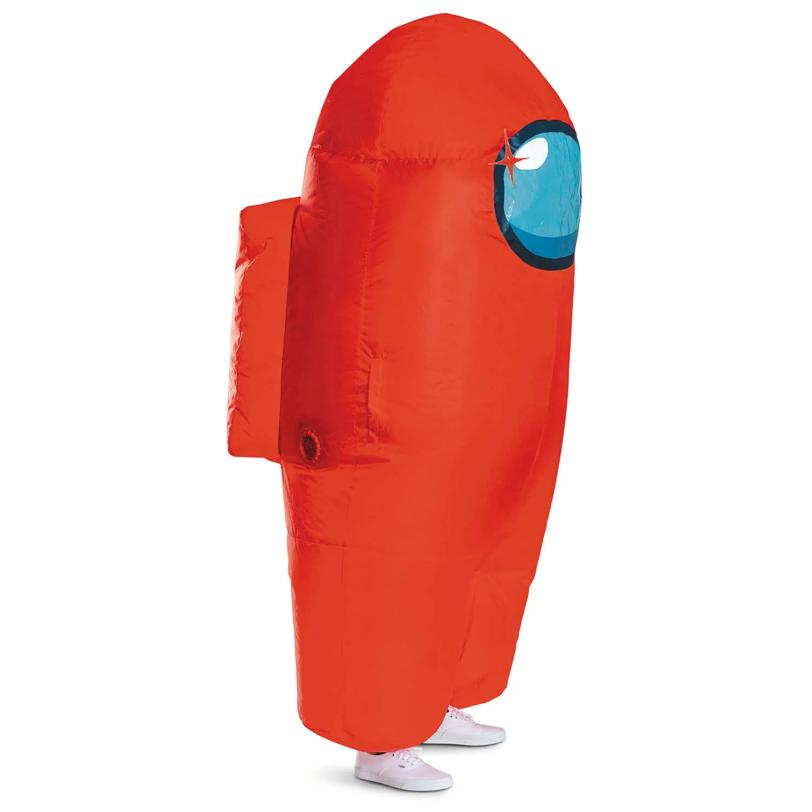 Adults Inflatable Among Us Red Imposter Costume