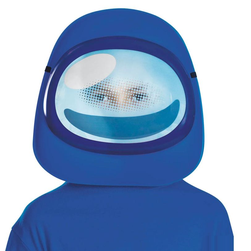 Among Us Blue Imposter Mask