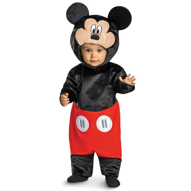 Toddler Classic Disney Mickey Mouse Jumpsuit Costume