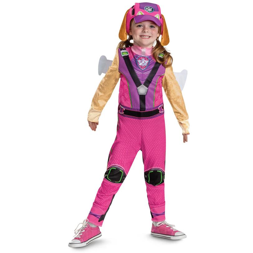 Kids Classic PAW Patrol: The Dino Movie Skye Jumpsuit Costume