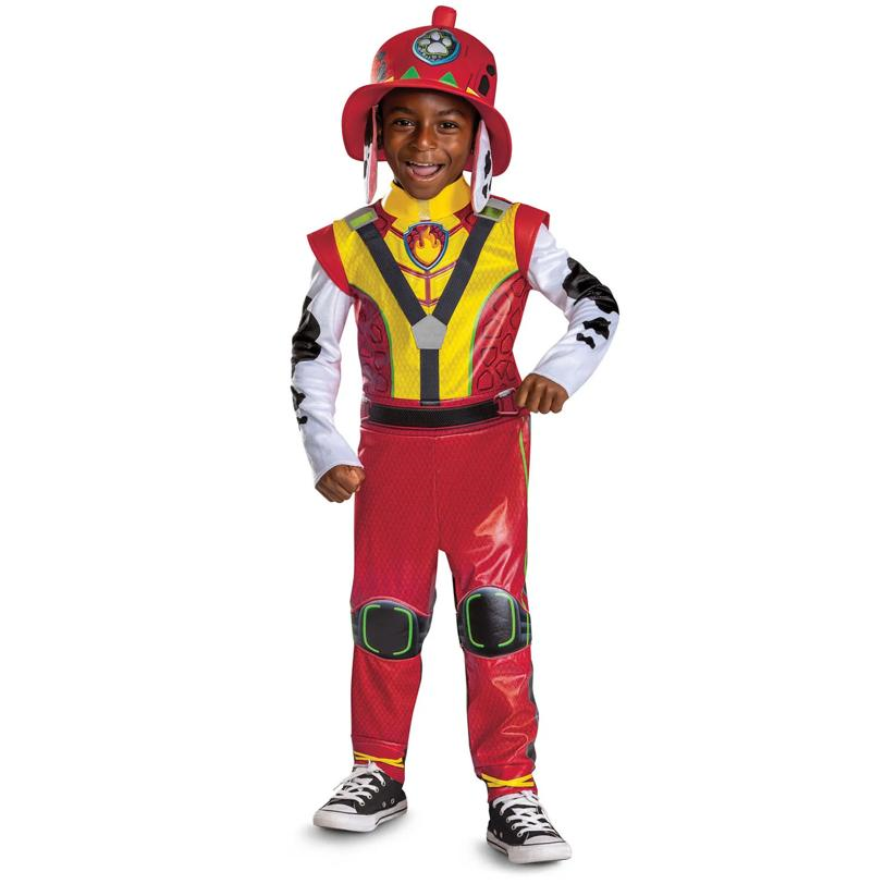 Kids Deluxe PAW Patrol: The Dino Movie Marshall Jumpsuit Costume