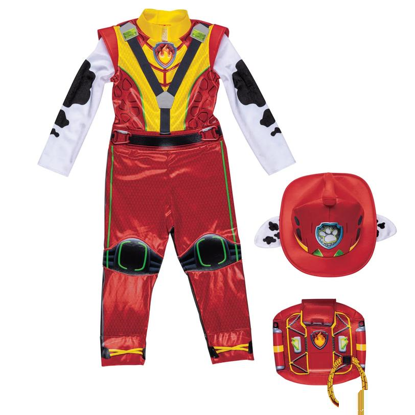 Kids Deluxe PAW Patrol: The Dino Movie Marshall Jumpsuit Costume