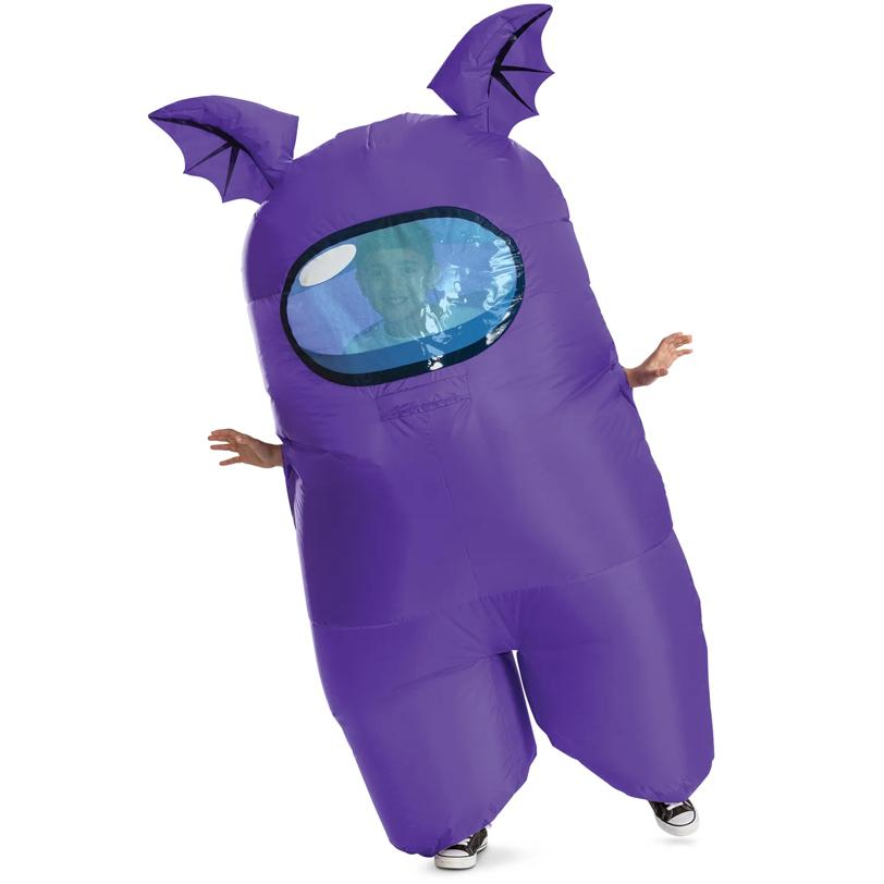Kids Inflatable Among Us Bat Jumpsuit