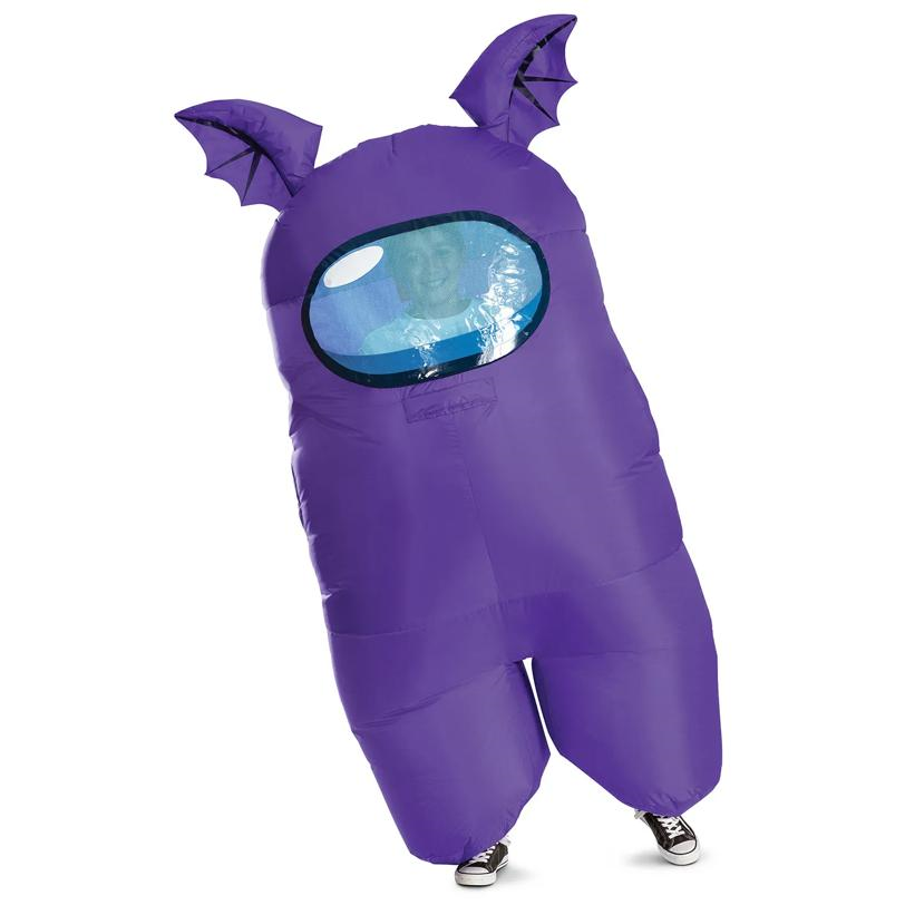 Kids Inflatable Among Us Bat Jumpsuit