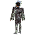 Kids Classic Minecraft Creaking Jumpsuit Costume