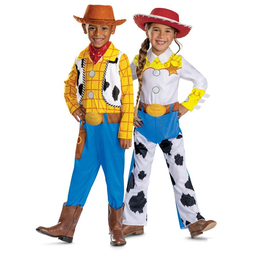 Kids Classic Disney Pixar Toy Story 5 Sheriff Jessie Jumpsuit Costume