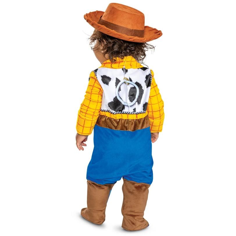 Toddler Deluxe Disney Pixar Toy Story Woody Jumpsuit Costume