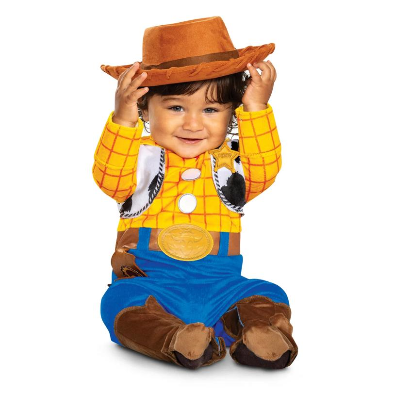 Toddler Deluxe Disney Pixar Toy Story Woody Jumpsuit Costume