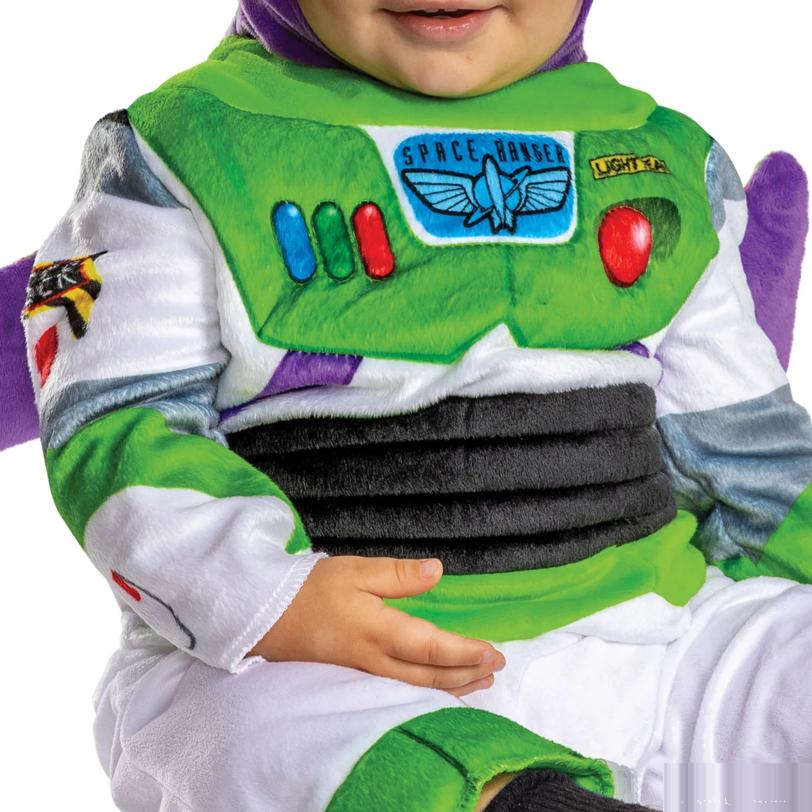 Toddler Deluxe Disney Pixar Toy Story Buzz Lightyear Jumpsuit Costume