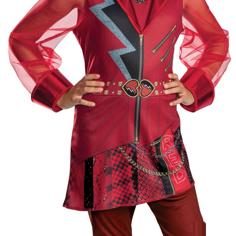 Kids Classic Disney Descendants 5: Wicked Wonderland Red Costume