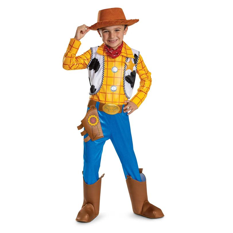 Kids Deluxe Disney Pixar Toy Story Woody Jumpsuit Costume