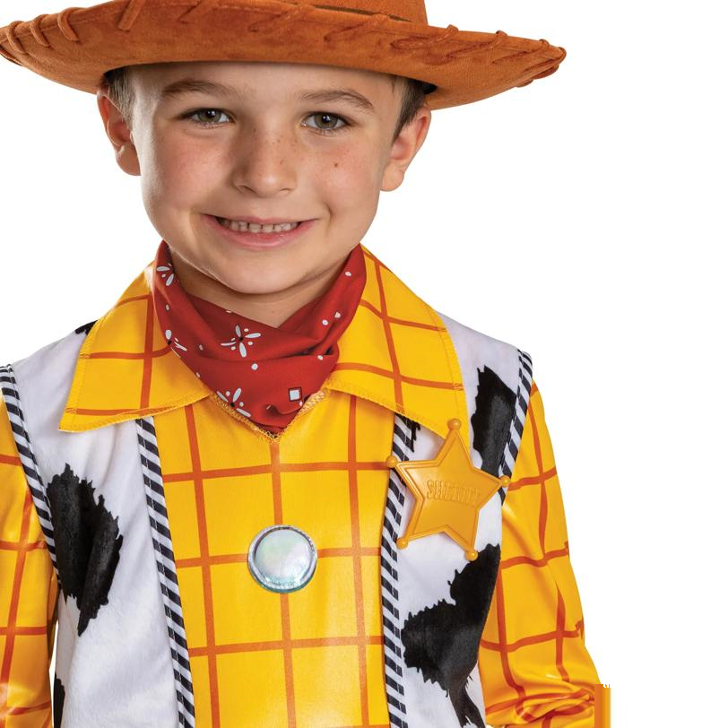 Kids Deluxe Disney Pixar Toy Story Woody Jumpsuit Costume