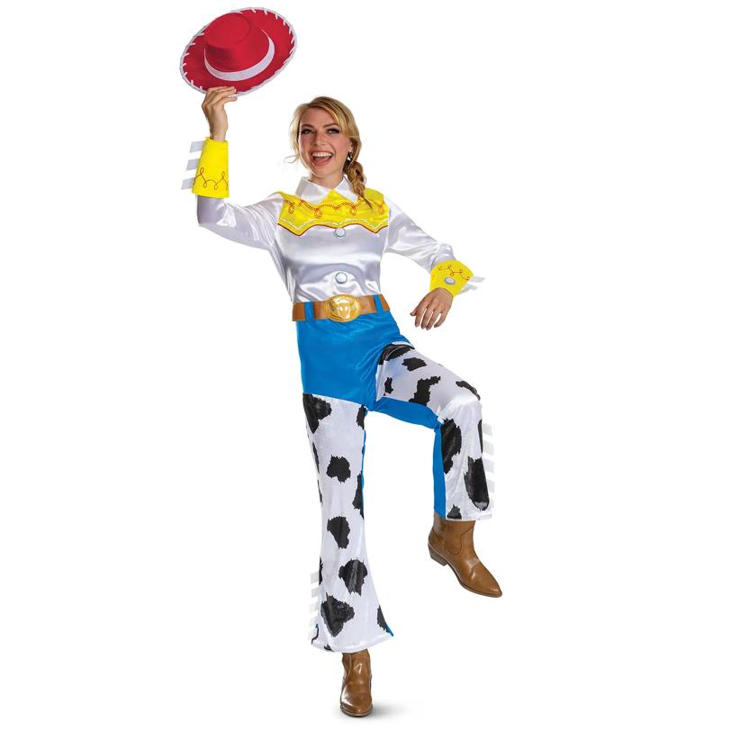 Adults Deluxe Disney Pixar Toy Story Jessie Jumpsuit Costume