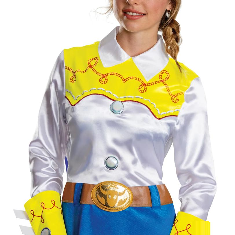Adults Deluxe Disney Pixar Toy Story Jessie Jumpsuit Costume