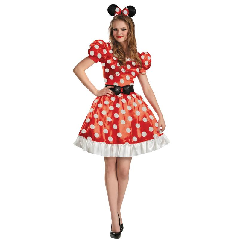 Women's Classic Red Minnie Costume