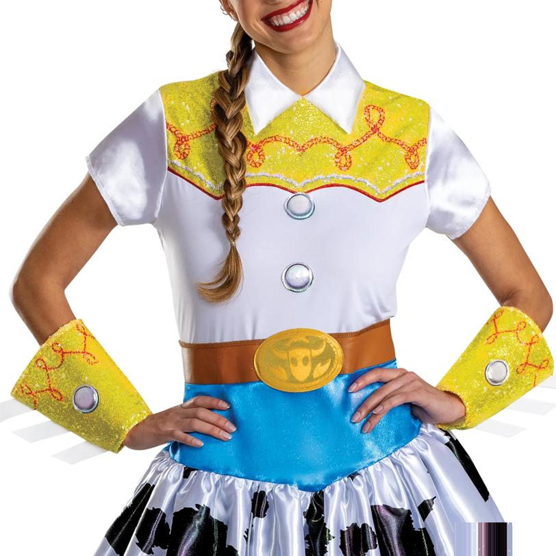 Adults Glam Deluxe Disney Pixar Toy Story Jessie Dress Costume