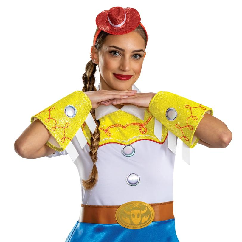 Adults Glam Deluxe Disney Pixar Toy Story Jessie Dress Costume