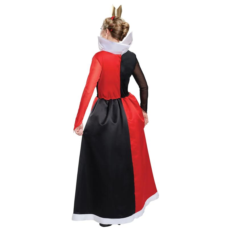 Women's Deluxe Alice in Wonderland Queen of Hearts Costume