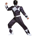 Black Ranger Classic Muscle Adult Costume