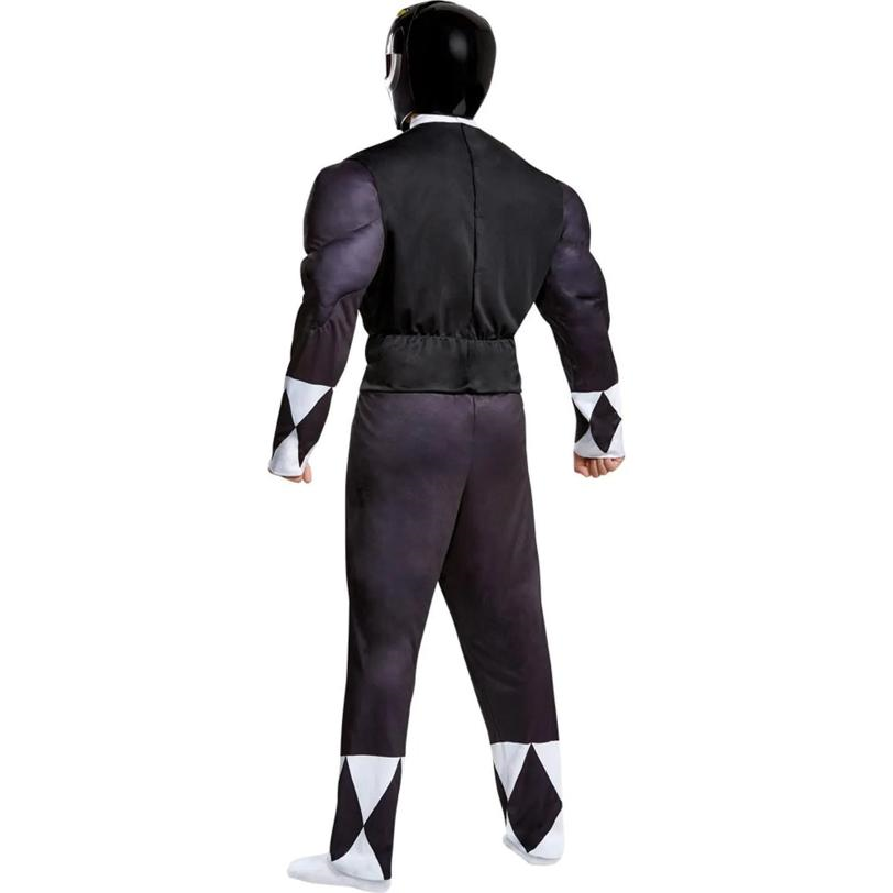 Black Ranger Classic Muscle Adult Costume