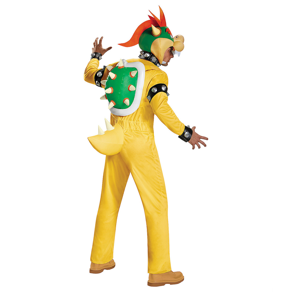 Adult's Deluxe Super Mario Bros. Bowser Costume