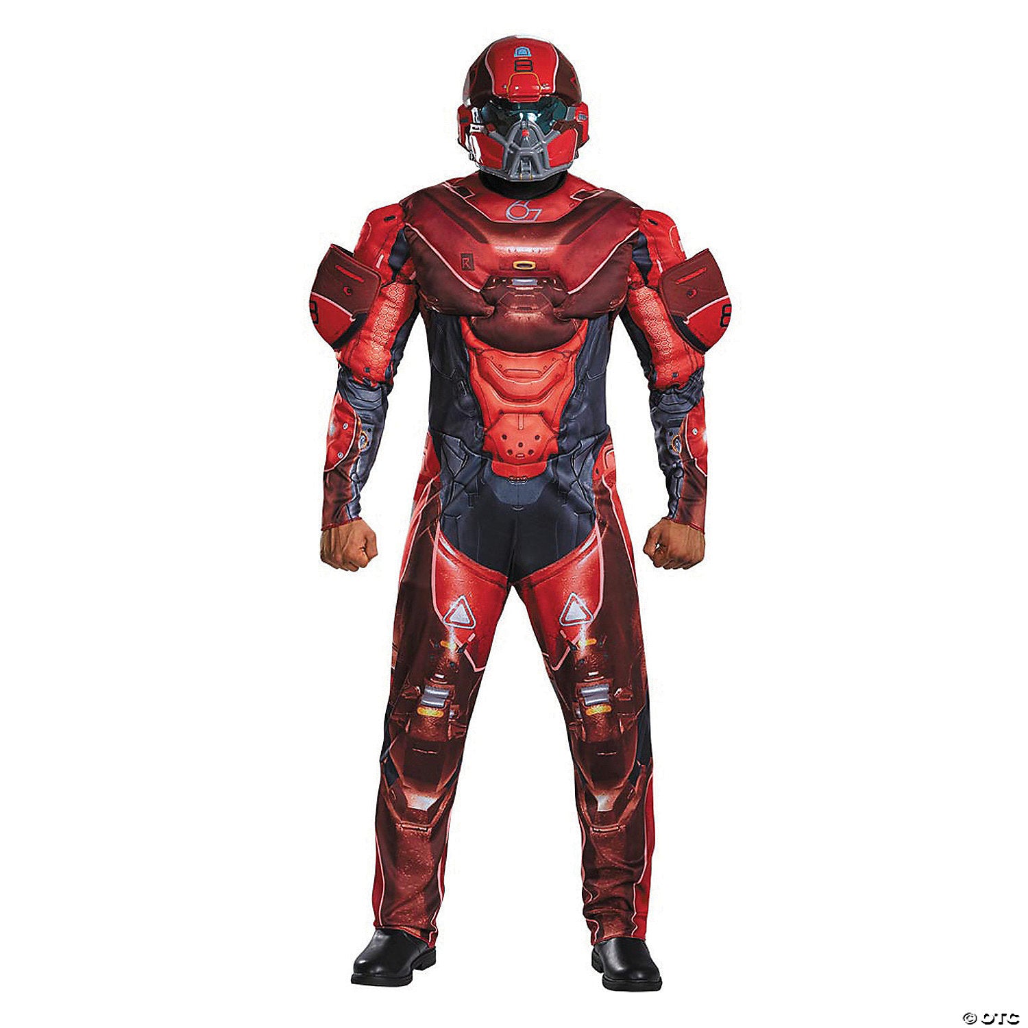 Men's Halo Red Spartan Costume