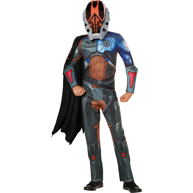 Kids Fortnite Polyester Jumpsuit The Foundation Costume