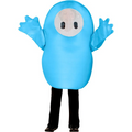 Kids Fall Guys Blue Polyester Tunic Blue Costume