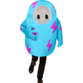 Kids Fall Guys Blue Polyester Tunic Coral Blue Costume