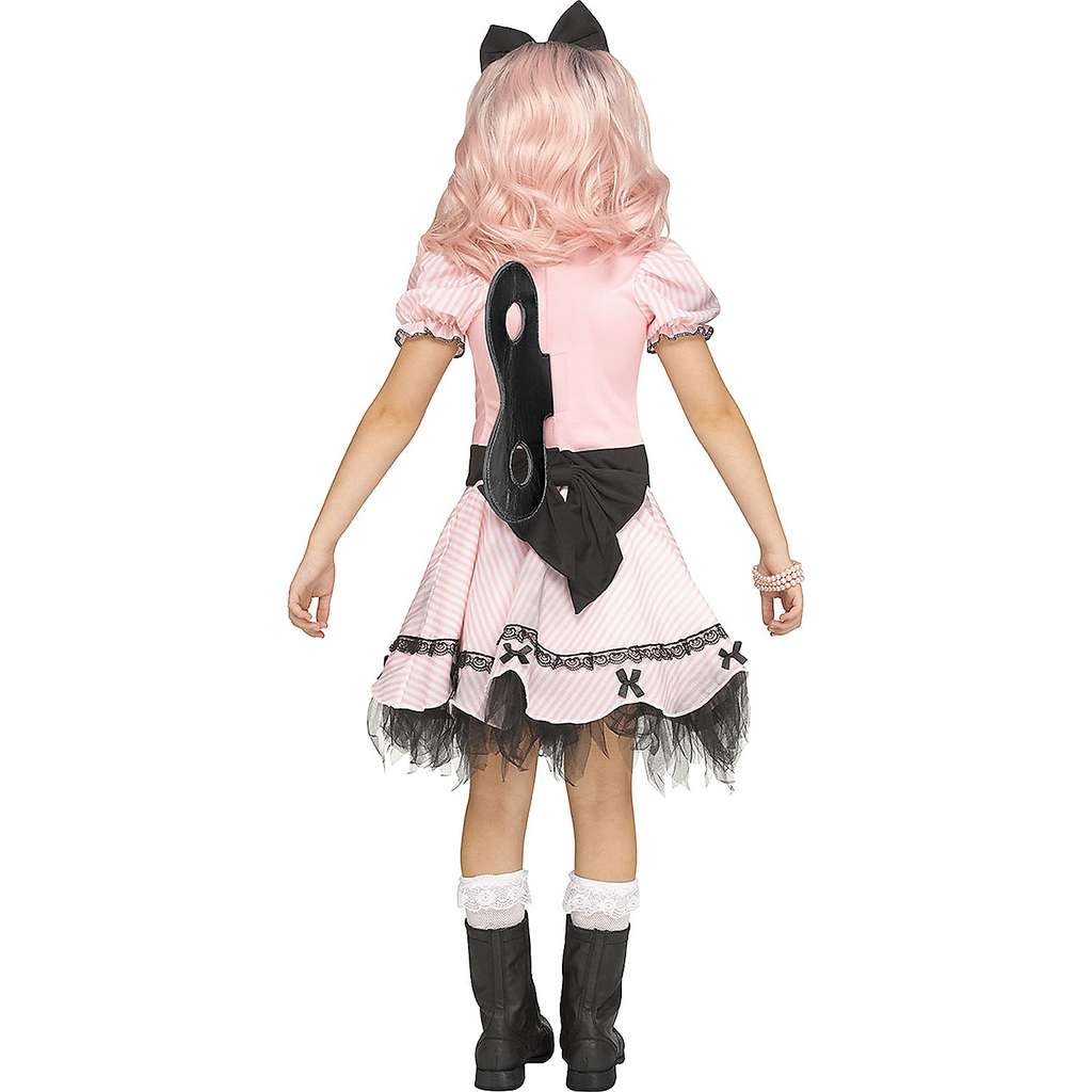 Kids Wicked Wind-Up Doll Costume - Medium 8-10