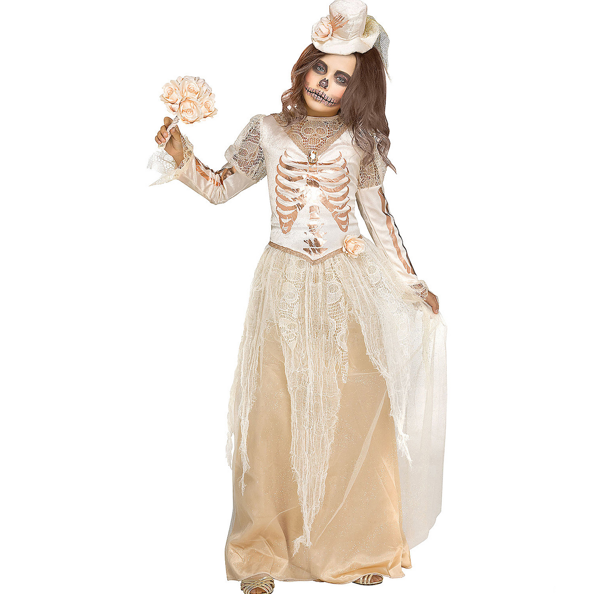 Kids Victorian Bride Costume