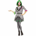 Adults Ghostly Gal Black & White Dress Costume