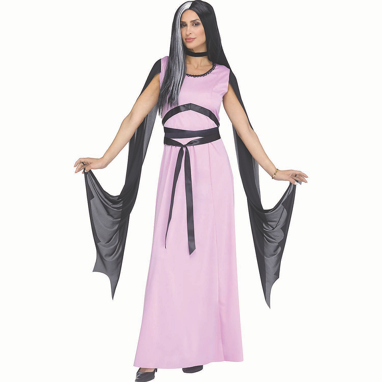 Women's Pink & Black Monster Mom Polyester Dress Costume